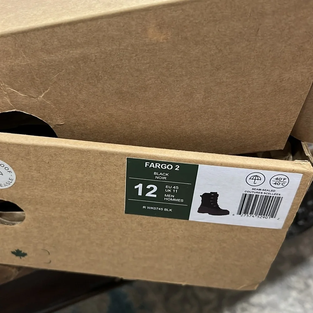 Kamik FARGO 2 WIDE black boots